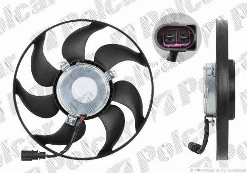 Polcar 133123U3 - Ventilators, Motora dzesēšanas sistēma ps1.lv