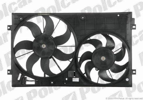 Polcar 133123W1 - Ventilators, Motora dzesēšanas sistēma ps1.lv