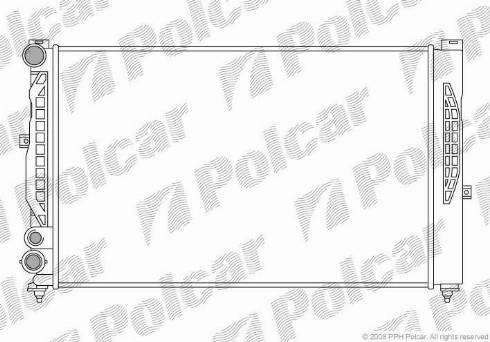 Polcar 132408A1 - Radiators, Motora dzesēšanas sistēma ps1.lv