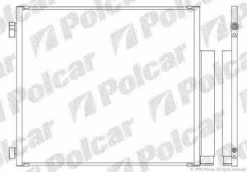 Polcar 8169K81K - Kondensators, Gaisa kond. sistēma ps1.lv
