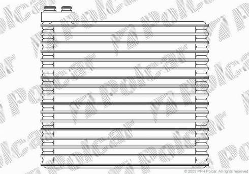 Polcar 8103P8-1 - Iztvaikotājs, Gaisa kondicionēšanas sistēma ps1.lv