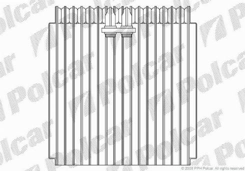 Polcar 8112P8-1 - Iztvaikotājs, Gaisa kondicionēšanas sistēma ps1.lv