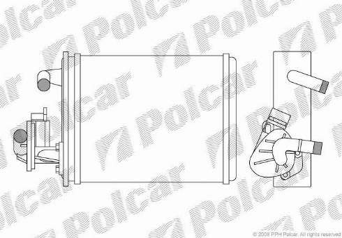 Polcar 3004N81X - Siltummainis, Salona apsilde ps1.lv