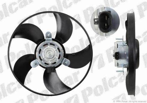 Polcar 300523U2 - Ventilators, Motora dzesēšanas sistēma ps1.lv