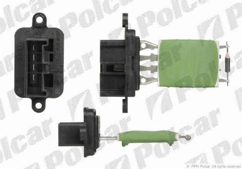 Polcar 3002KST-3 - Rezistors, Salona ventilators ps1.lv