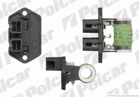 Polcar 3019KST1X - Rezistors, Salona ventilators ps1.lv