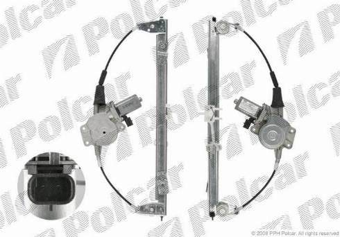Polcar 3018PSE1 - Stikla pacelšanas mehānisms ps1.lv