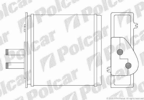 Polcar 3017N8-1 - Siltummainis, Salona apsilde ps1.lv