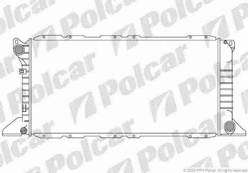 Polcar 324608A4 - Radiators, Motora dzesēšanas sistēma ps1.lv