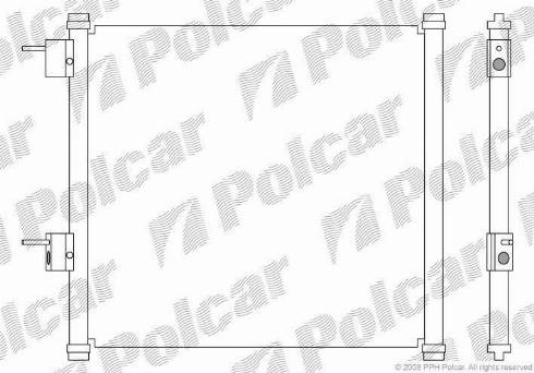 Polcar 3200K81X - Kondensators, Gaisa kond. sistēma ps1.lv