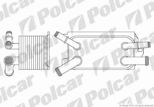 Polcar 3202L8-1 - Eļļas radiators, Automātiskā pārnesumkārba ps1.lv