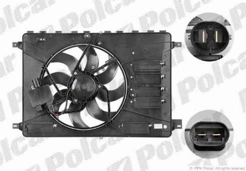 Polcar 321923W1 - Ventilators, Motora dzesēšanas sistēma ps1.lv