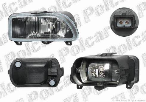 Polcar 3216290E - Miglas lukturis ps1.lv