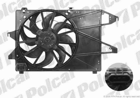 Polcar 321623W4 - Ventilators, Motora dzesēšanas sistēma ps1.lv