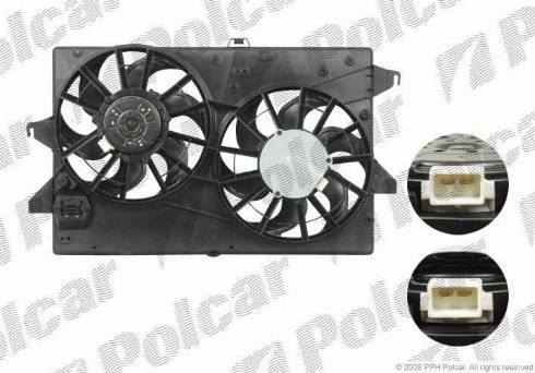 Polcar 321623W6 - Ventilators, Motora dzesēšanas sistēma ps1.lv