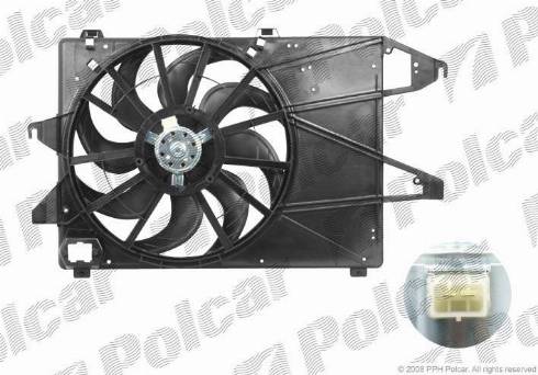 Polcar 321623W1 - Ventilators, Motora dzesēšanas sistēma ps1.lv