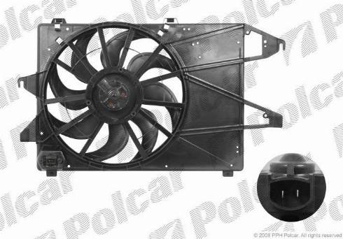 Polcar 321623W3 - Ventilators, Motora dzesēšanas sistēma ps1.lv