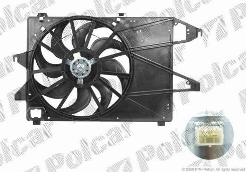 Polcar 321623W2 - Ventilators, Motora dzesēšanas sistēma ps1.lv