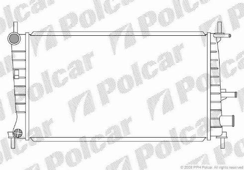 Polcar 321008-6 - Radiators, Motora dzesēšanas sistēma ps1.lv