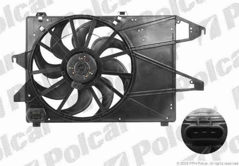 Polcar 321823W1 - Ventilators, Motora dzesēšanas sistēma ps1.lv