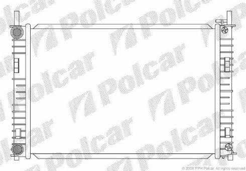 Polcar 321208-1 - Radiators, Motora dzesēšanas sistēma ps1.lv