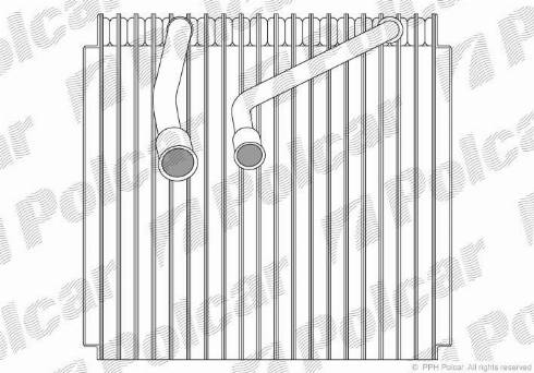 Polcar 3212P8-1 - Iztvaikotājs, Gaisa kondicionēšanas sistēma ps1.lv