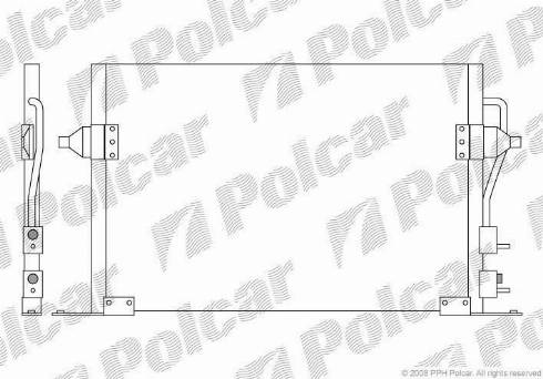 Polcar 3217K81X - Kondensators, Gaisa kond. sistēma ps1.lv