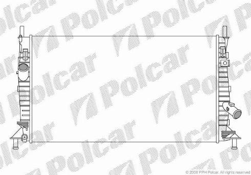 Polcar 3235084X - Radiators, Motora dzesēšanas sistēma ps1.lv