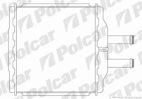 Polcar 2505N8-1 - Siltummainis, Salona apsilde ps1.lv