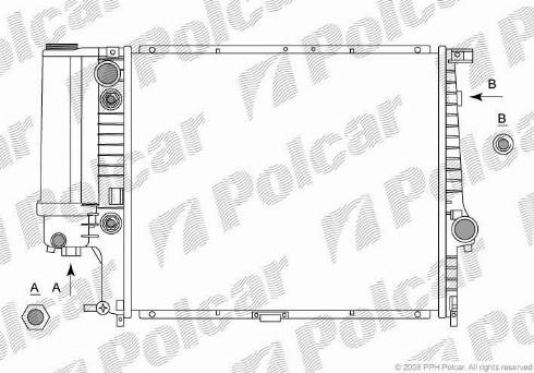 Polcar 201408-1 - Radiators, Motora dzesēšanas sistēma ps1.lv