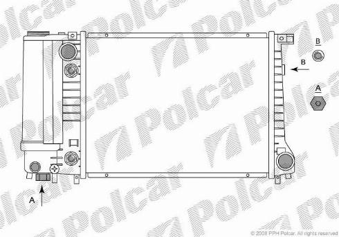 Polcar 201408-2 - Radiators, Motora dzesēšanas sistēma ps1.lv