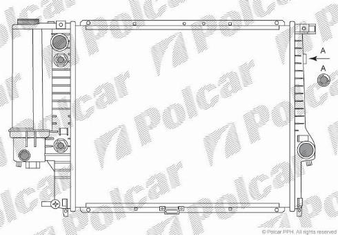 Polcar 201408A1 - Radiators, Motora dzesēšanas sistēma ps1.lv