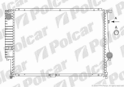 Polcar 201508-5 - Radiators, Motora dzesēšanas sistēma ps1.lv