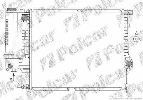 Polcar 201508-2 - Radiators, Motora dzesēšanas sistēma ps1.lv