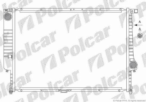 Polcar 201508A5 - Radiators, Motora dzesēšanas sistēma ps1.lv