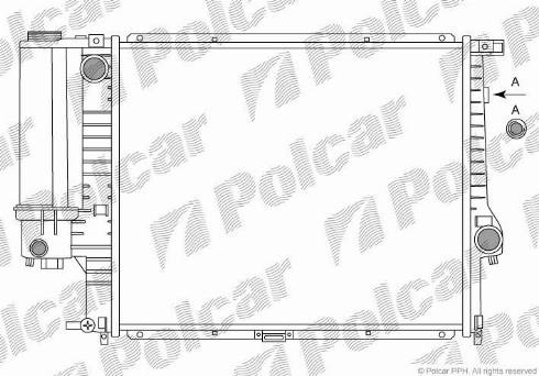 Polcar 201508A2 - Radiators, Motora dzesēšanas sistēma ps1.lv