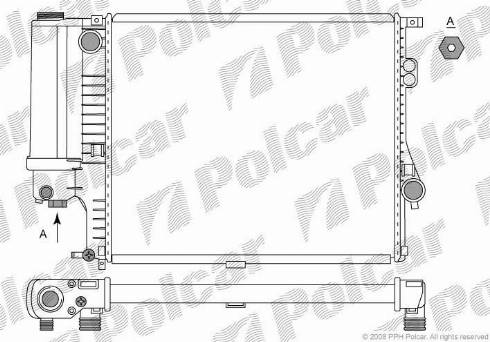 Polcar 2016081X - Radiators, Motora dzesēšanas sistēma ps1.lv