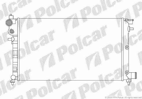 Polcar 230608A3 - Radiators, Motora dzesēšanas sistēma ps1.lv