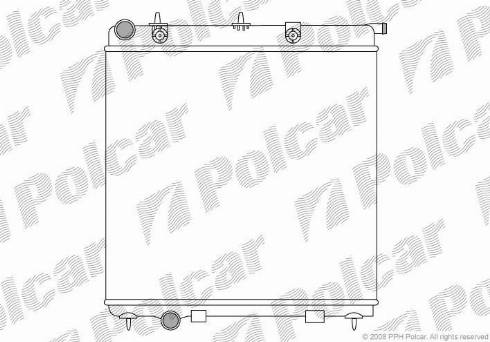 Polcar 231508A1 - Radiators, Motora dzesēšanas sistēma ps1.lv