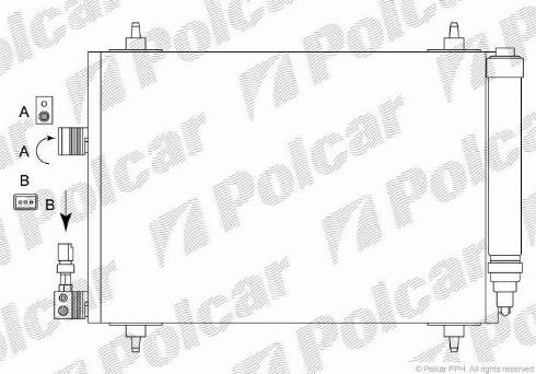 Polcar 2334K81X - Kondensators, Gaisa kond. sistēma ps1.lv