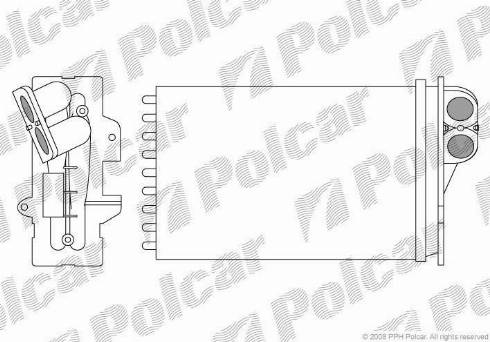 Polcar 2332N8-1 - Siltummainis, Salona apsilde ps1.lv