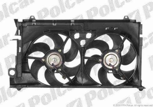 Polcar 232423W5 - Ventilators, Motora dzesēšanas sistēma ps1.lv