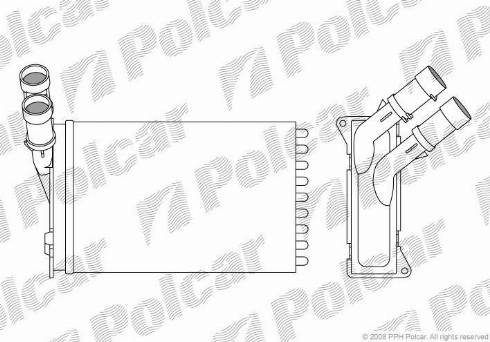 Polcar 2324N82X - Siltummainis, Salona apsilde ps1.lv