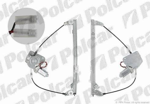 Polcar 2325PSE1 - Stikla pacelšanas mehānisms ps1.lv