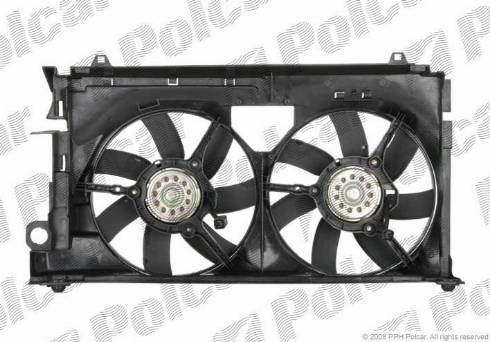 Polcar 232623W5 - Ventilators, Motora dzesēšanas sistēma ps1.lv