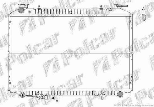 Polcar 2750083X - Radiators, Motora dzesēšanas sistēma ps1.lv