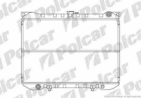 Polcar 270908-1 - Radiators, Motora dzesēšanas sistēma ps1.lv