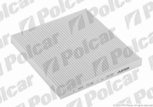 Polcar ASF2475 - Filtrs, Salona telpas gaiss ps1.lv