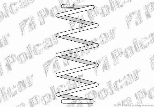 Polcar ST392953 - Balstiekārtas atspere ps1.lv