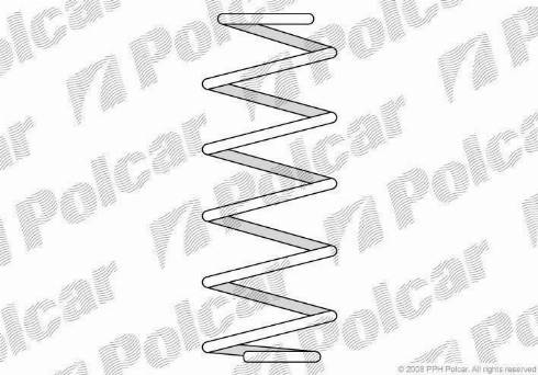 Polcar ST605719 - Balstiekārtas atspere ps1.lv